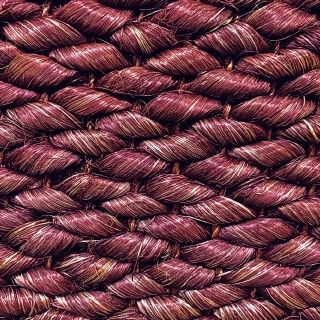 Abaca:- Harvest Weave Brick Red 